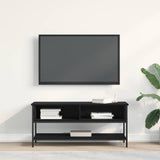 TV Cabinet Set 100 x 35 x 45 cm Black Oak Engineered Wood 862930