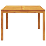 Garden Dining Table 110x110x75 cm Solid Wood Acacia 366369