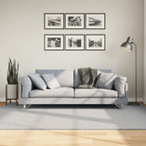 Rug HUARTE Short Pile Soft and Washable Grey 160x230 cm 375079