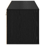 Shoe Cabinet Black oak 100 x 35 x 38 cm Engineered wood 881020