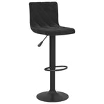 Bar Stools 2 pcs Black Velvet 333728