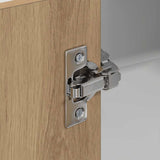 Hanging Cabinet Artisan Oak and White 57 x 57 x 80 cm 884297