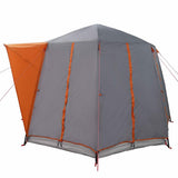 Cabin Tent 3-Person Grey and Orange 320 x 320 x 203 cm 42004034