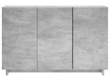 Sideboard Concrete Grey 85.5 x 31 x 75 cm Engineered Wood 8011543