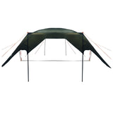 Camping Tarp Water-resistant Army Green 695 x 580 x 200 cm 42028598