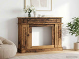 Fireplace Surround Old Wood 102 x 26 x 100 cm Engineered Wood 8006649