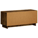 TV Stand 90 x 34.5 x 40 cm Smoked Oak Engineered Wood 8011482