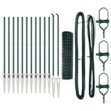 Welded Wire Fence with Spikes 25 x 1.2 m 3350585