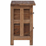 Nightstand Solid Mahogany Wood 40x30x51 cm 244487