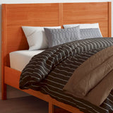 Headboard Wax Brown 150 cm Solid Wood Pine 844325