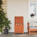 Garden Storage Box Brown 50x49x56,5 cm Solid Wood Fir 364751