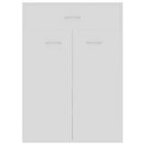 Shoe Cabinet White 60x35x84 cm Engineered Wood 801071