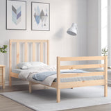 Bed Frame without Mattress 90x200 cm Solid Wood Pine 3193776