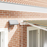 Retractable Awning Green and yellow 300 x 250 cm 3330160