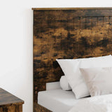 Headboard with Headboard Smoked Oak 80 cm Engineered wood 887819