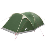 Cabin Tent with Roof Green 8-Person Polyester and Steel 42028587