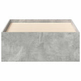 Bed Frame without Mattress Concrete Grey 90x190 cm Single 3203841