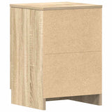 Bedside Cabinet Sonoma Oak 38x35x56 cm Engineered Wood 800456
