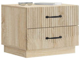 Bedside Cabinet Sonoma Oak 43 x 34.5 x 44.5 cm Engineered Wood 895219