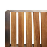 Garden Chair 8 pcs Solid Acacia Wood and Stainless Steel 3334852