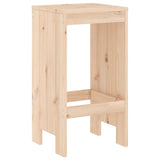 Bar Stools 2 pcs 40x36x75 cm Solid Wood Pine 825345