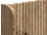 Bed Frame with Storage and Headboard Artisan Oak 90 x 200 cm 3445817