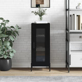 Sideboard Black 34.5x34x90 cm Engineered Wood 828805