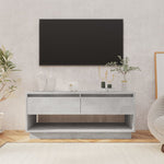 TV Cabinet Concrete Grey 102x41x44 cm Engineered Wood 809489