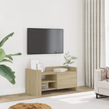TV Cabinet Sonoma Oak 80x35x40 cm Engineered Wood 848369