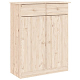 Highboard ALTA 77x35x188 cm Solid Wood Pine 3187775