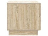 Bedside Cabinet Sonoma Oak 62 x 34.5 x 44.5 cm Engineered Wood 895237