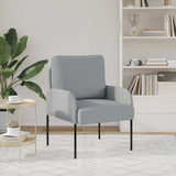 Sofas with Cushion 55cm Light Grey Plywood 42023429
