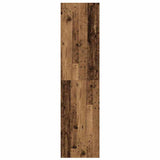 Wardrobe with Shelf Old Wood 50 x 50 x 200 cm Engineered Wood 875009