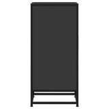 Sideboard Black 35.5x35x76 cm Engineered Wood and Metal 848959