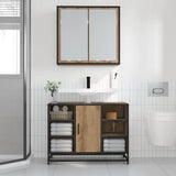 Wall Shelf with Shelf Wall-mounted Artisan Oak 65 x 20 x 60 cm 883609