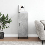Sideboard Concrete Grey 34.5x34x90 cm Engineered Wood 828560