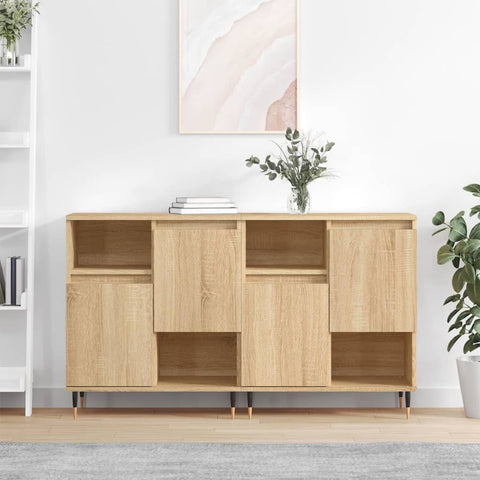 Sideboards 2 pcs Sonoma Oak Engineered Wood 3190120
