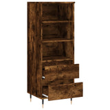 Highboard Smoked Oak 40x36x110 cm Engineered Wood 831505