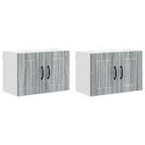 Wall Cabinet LUCCA 2 pcs Grey Sonoma 60 x 31 x 40 cm 884927