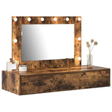 Dressing Table Brown 100 x 40 x 70 cm Engineered Wood 865239