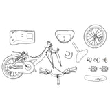 Kids Bike 18 Inches for 5-7 Years Old Purple 42009220
