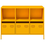 Sideboard Mustard Yellow 101.5x39x73.5 cm Cold-rolled Steel 851367