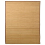 Rug Bamboo 160x230 cm Brown 245823