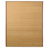 Rug Bamboo 160x230 cm Brown 245823