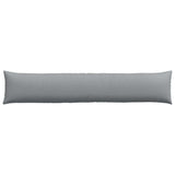 Sofa Pillows 2 pcs Light Grey 200 x 40 cm Fabric 42013868