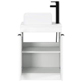 Bathroom Furniture Set White Engineered Wood 3404222