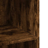 Highboard Smoked Oak 70x41x124 cm Engineered Wood 846408