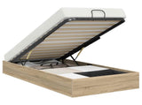 Ottoman Bed Frame Sonoma Oak 203 x 90 x 25 cm Engineered Wood 3409255