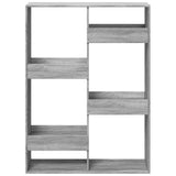Room Divider Grey Sonoma 100x33x135 cm Engineered Wood 3309560