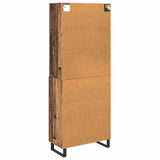 Highboard with Drawer 2 pcs Old Wood Engineered Wood 3415630